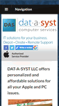 Mobile Screenshot of datasyst.net