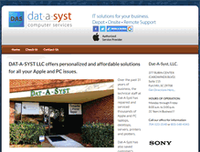 Tablet Screenshot of datasyst.net